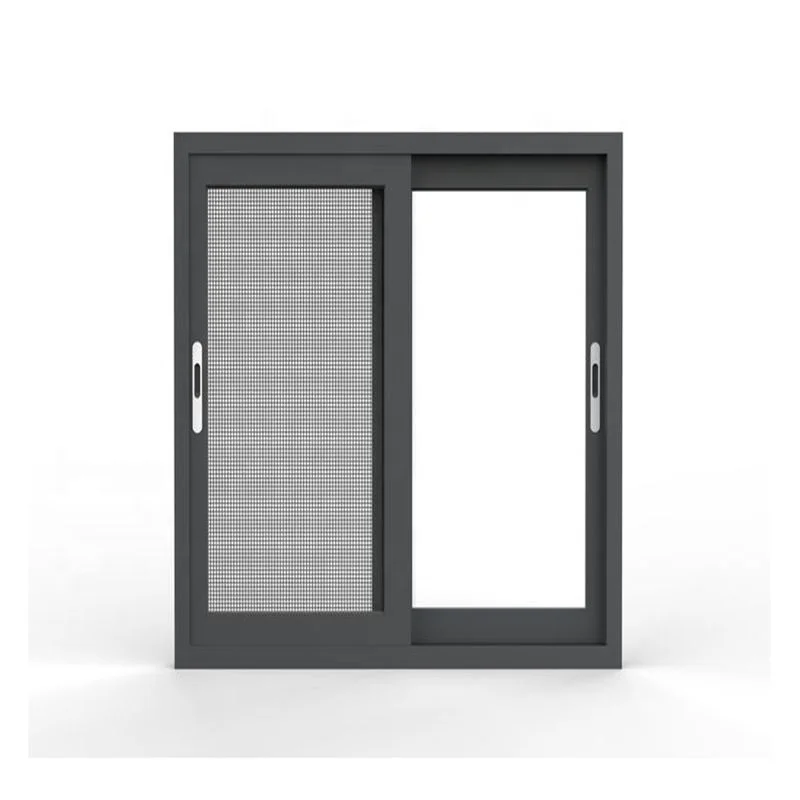 Latest double glazed aluminum sliding windows design aluminum window price philippines sliding windows with mosquito net