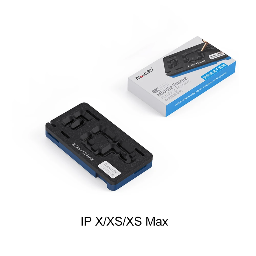 Qianli Motherboard Middle Layer Board BGA Reballing Stencil Plant Tin Platform for iPhone X XS MAX Logic Board Repair