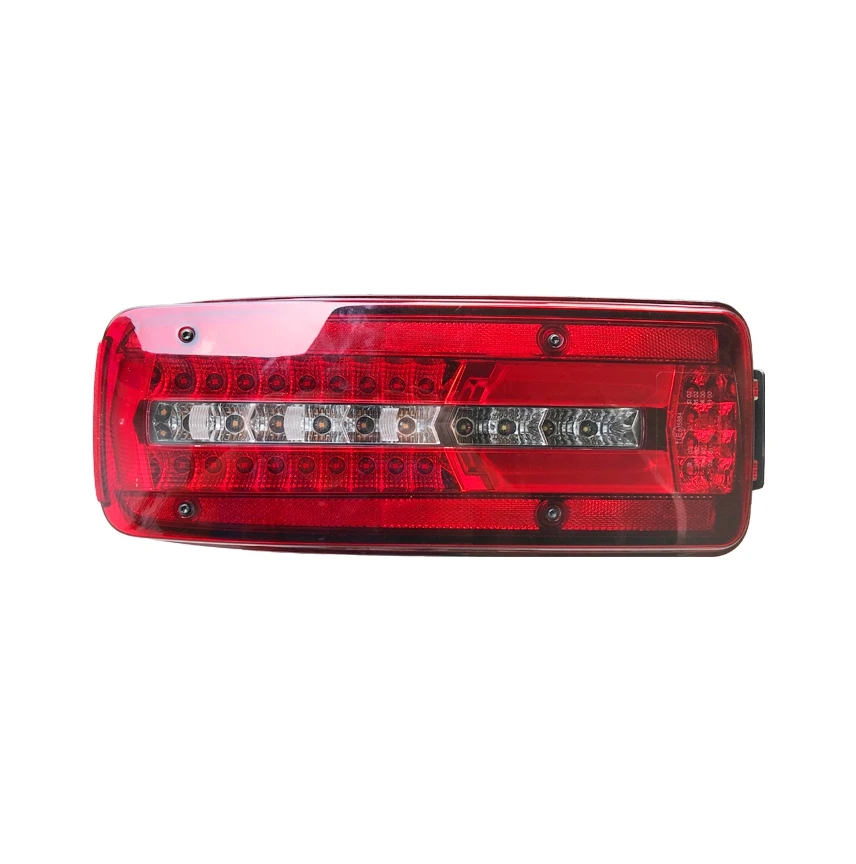 Waterproof 24V Stop Brake Turn Tail Led Lights Bulbs 36 LED Lorry Truck Led Light Lamp Bar for Mann Baramber White Red Side Lamp
