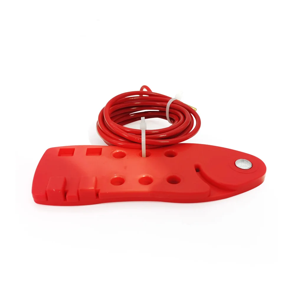 Fish-Shaped Loto Adjustable Universal Loto Cable Locks Insulation Safety Lockout Cable