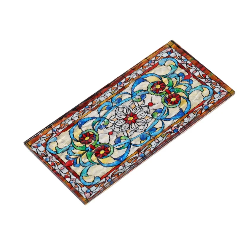 Window Art Panel Stained Glass Decorative Wall Panel 3mm-12mm Flat Solid Home Decor Home Wall Art Decoration