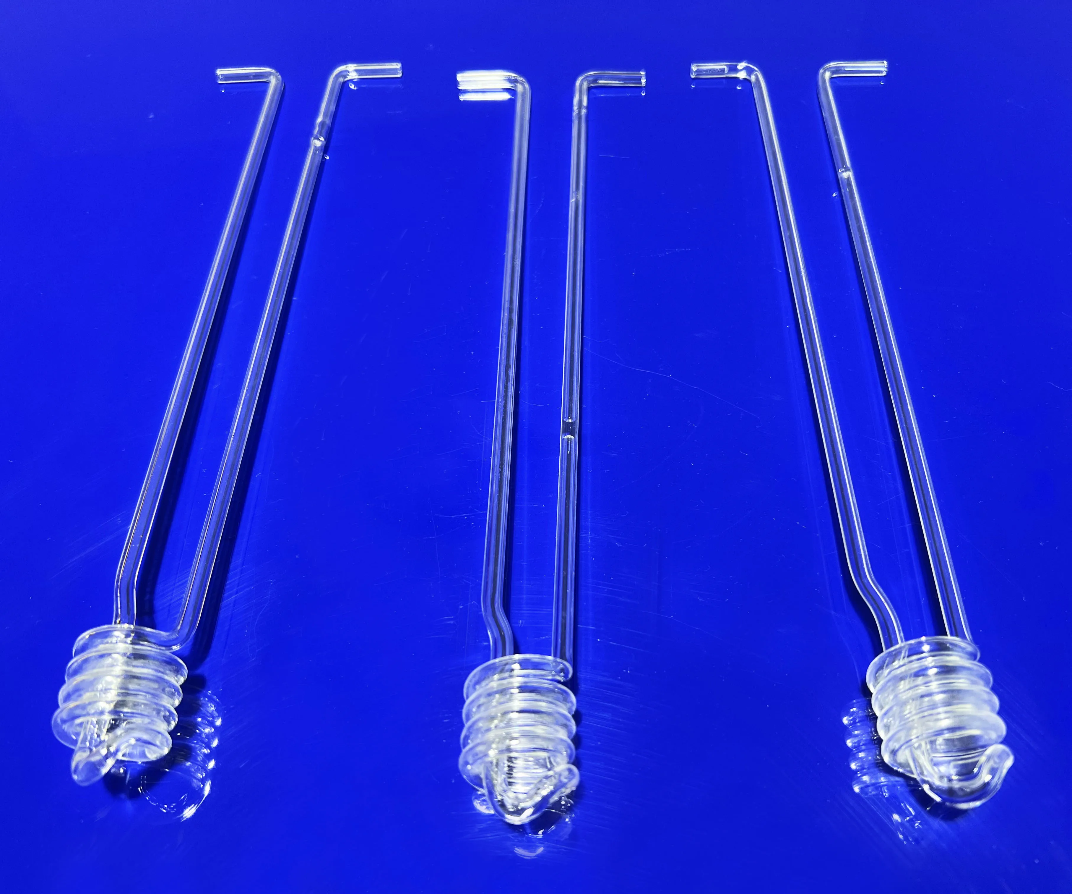 Quality Spiral Quartz Tube Coiled Glass Pipe For Optical Instruments Quartz Spiral Tube