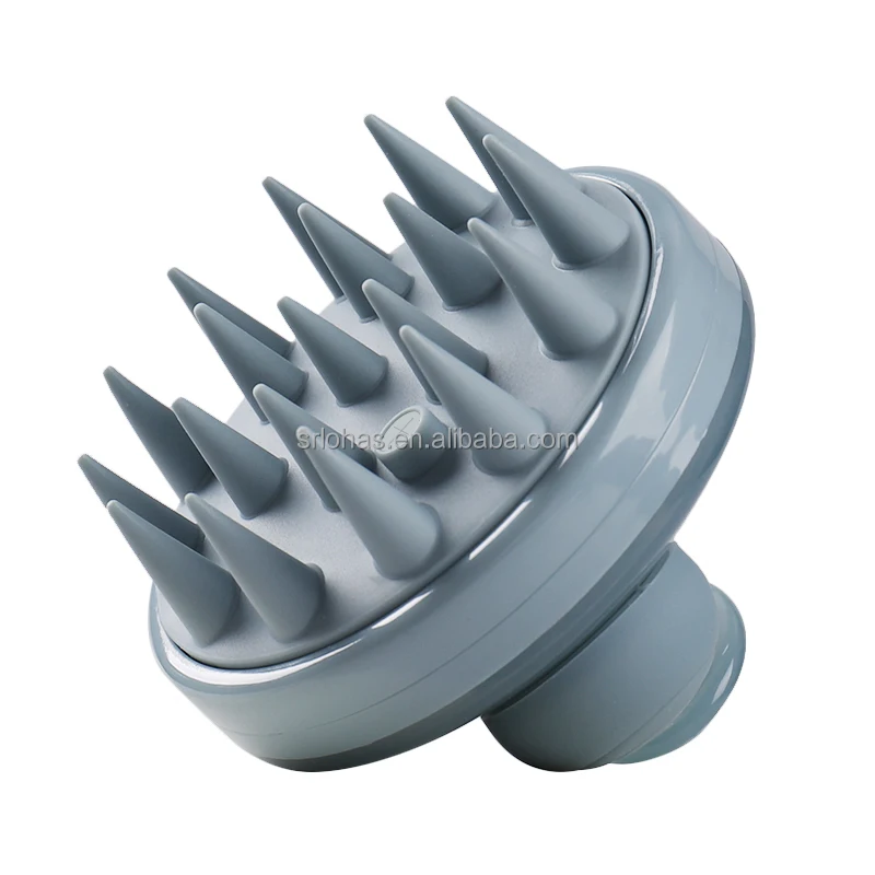 New Arrivals Salon Hair Care Accessory Silicone Scalp Scrubber Massage Hair Brush Shampoo Brush Scalp Massager brush