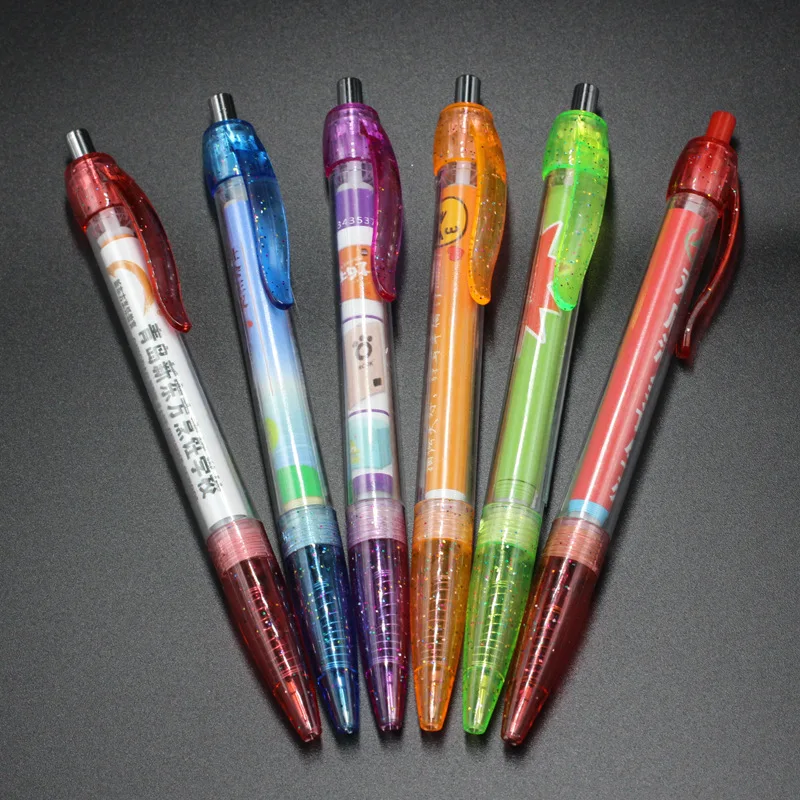 Business Gift Customized Logo Personalized Flag Pen Plastic Message Banner Pen for Promotion