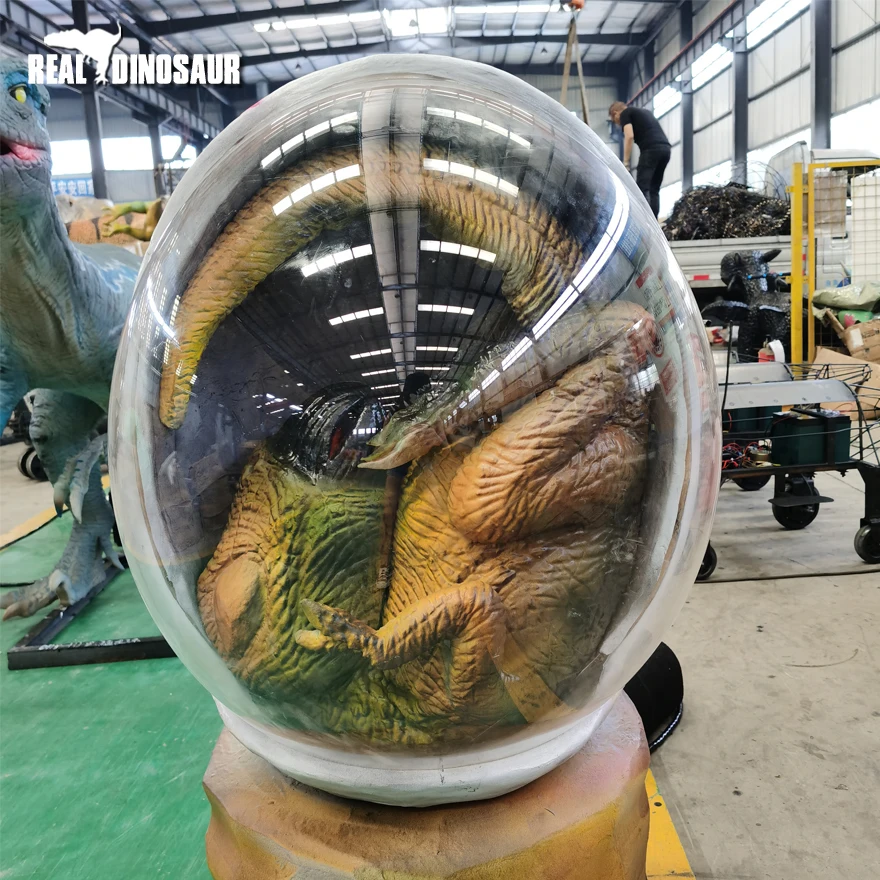 NEW Park Decoration Visible Animatronic Dinosaur