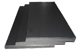 Low Price Solid Paper Black Custom Size Grammage Thick Luxury Black Cardstock Paper for Packaging Box