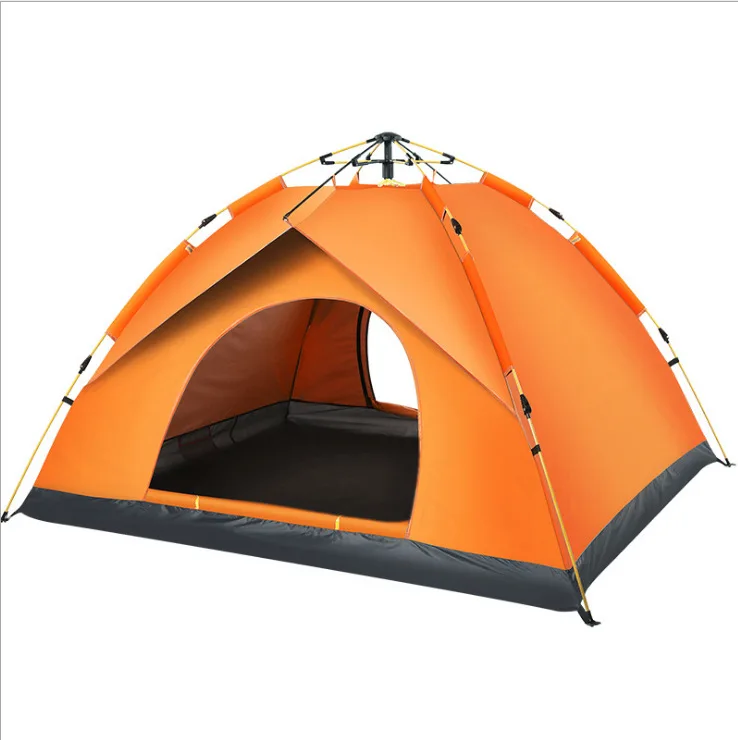 Tents Manufacturer Automatic Quick Open Large Size 3-4 Person Family Hiking Camping Outdoor Tent