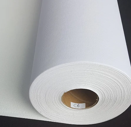 
100% polyester Eco solvent Chemical Fiber Matte Inkjet Canvas for Print 