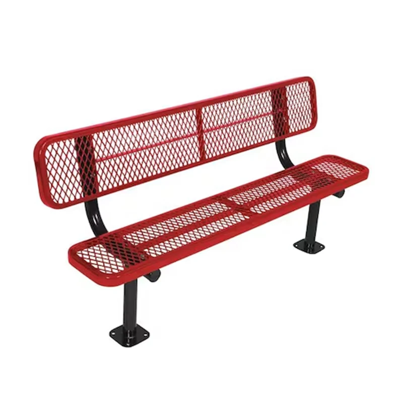 outdoor furniture dog paw print dog bones print steel bench seat outside park metal bench chair out door garden bench seating