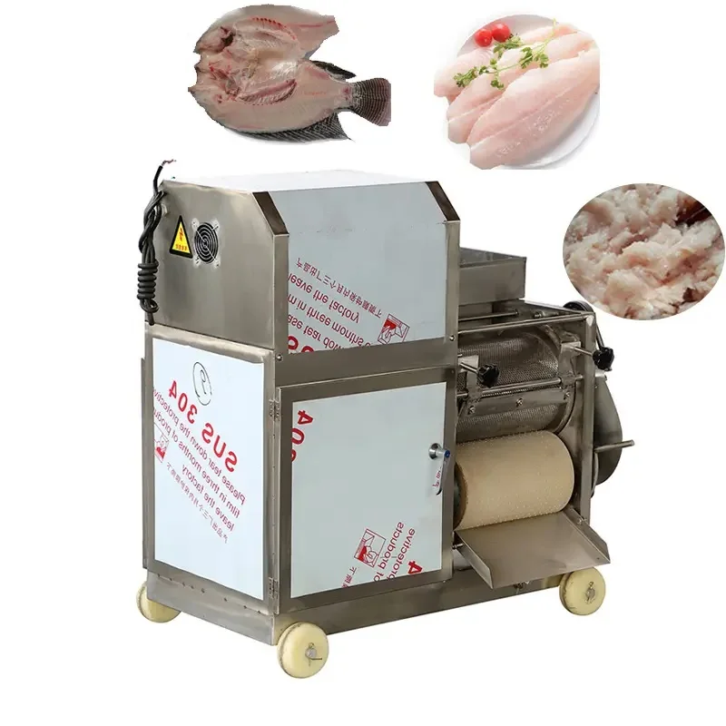 Коммерческая машина для рыбного мяса машина для уничтожения рыбы машина для удаления рыбных костей