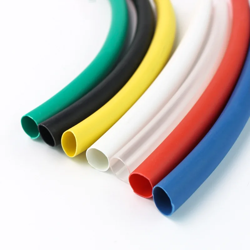 Hot selling high quality factory direct  factory price colorized Single Wall EVA heat shrinkable tubing