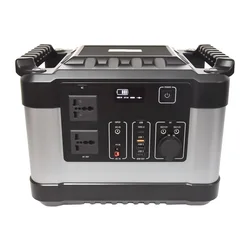 Household Energy Storage Sun Power AC DC USB Ports 1000W Solar Power System