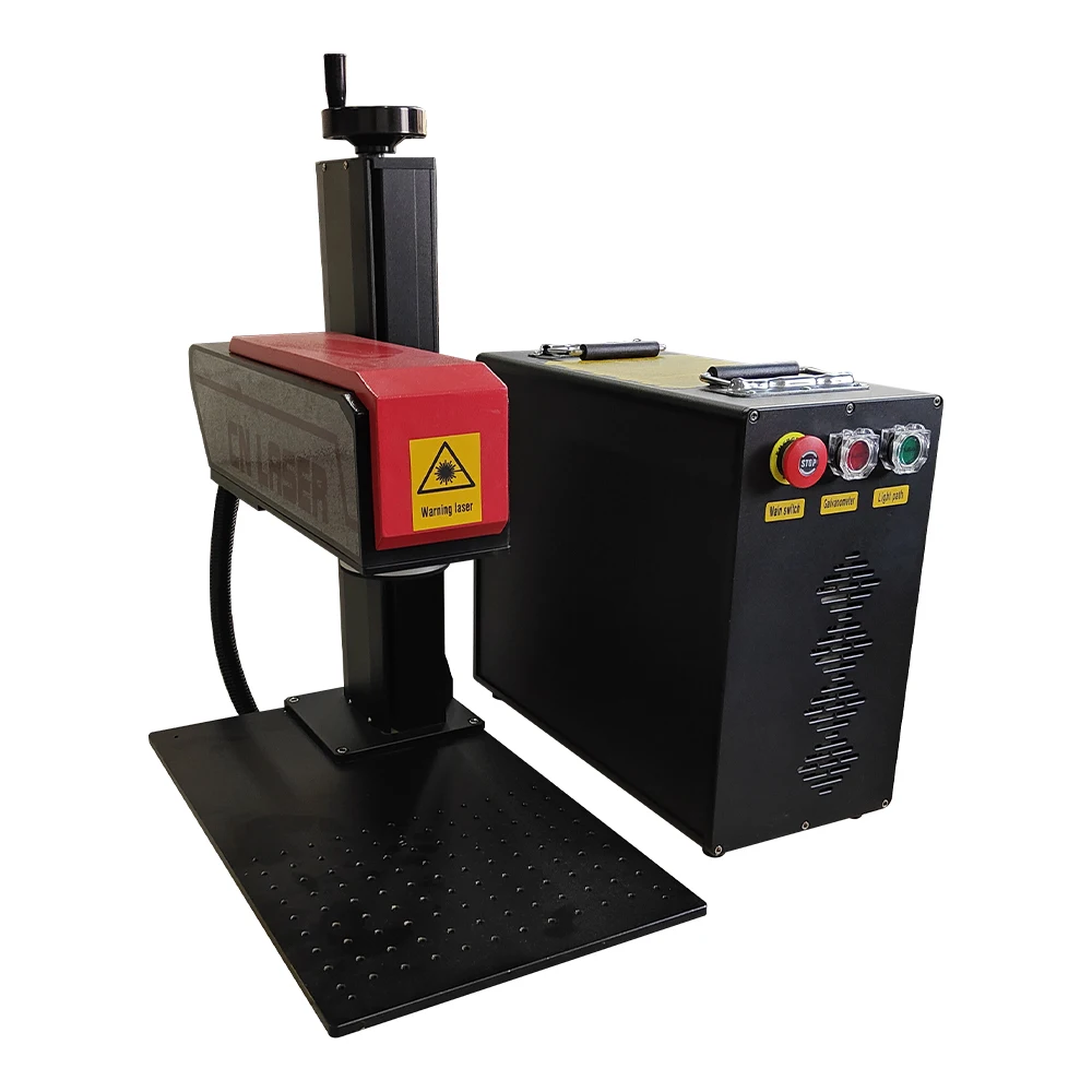 2.5D Deep Engraving Metal Fiber Laser Marking Machine 3D for Iron Stainless Steel Aluminum Copper
