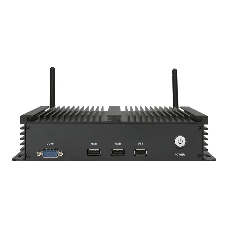 Industrial Computer and Accessories DC12V Industrial Mini PC Box Wifi 4G Optional Self Protection J1800 J1900 i5 i7
