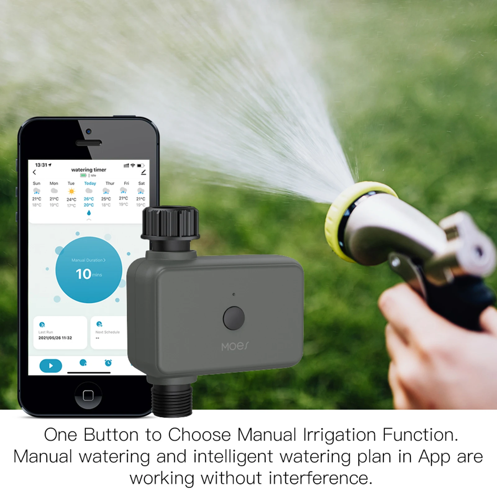 Zigbee Blue tooth Water Pump Timer TUYA SMART Garden Water Pump Controller 1way 2way