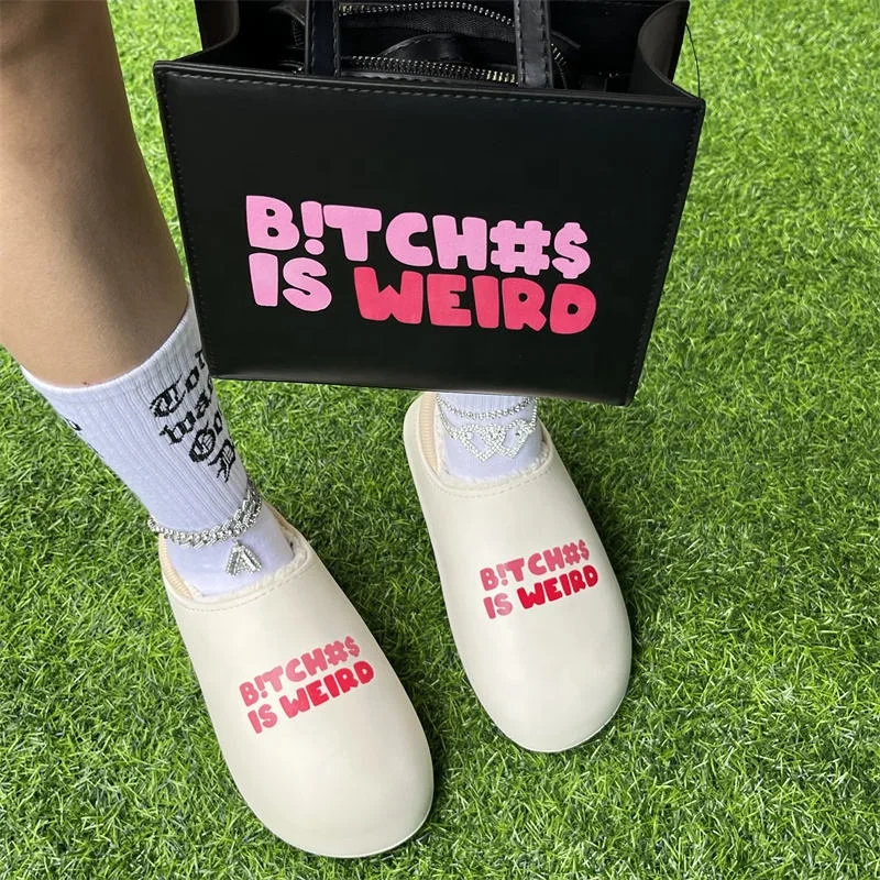 2023 Designer Hand Bags Women Handbags Ladies Shoulder Luxury Tote Bags Bitches Is Weird Purses and Shoes Sets