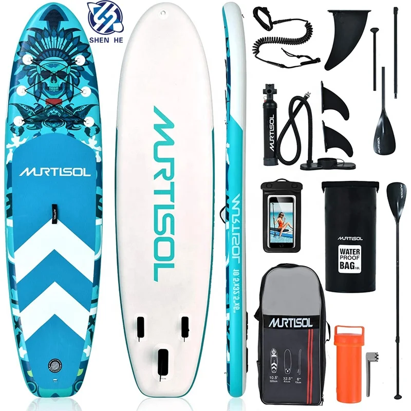 Plastic Stand Up Paddle Board Polyethylene Pvc Inflatable Supboard Fanatic Sup Family Water Sporting Eva Surfboard