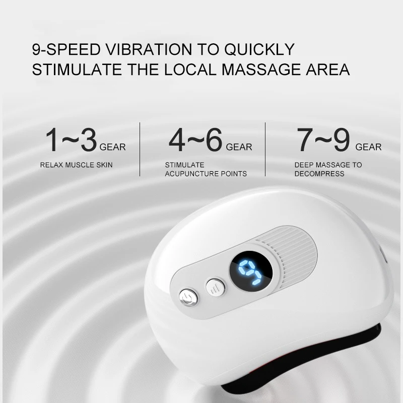 Умный Электрический массажер для снятия усталости физиотерапии соскабливания термической терапии