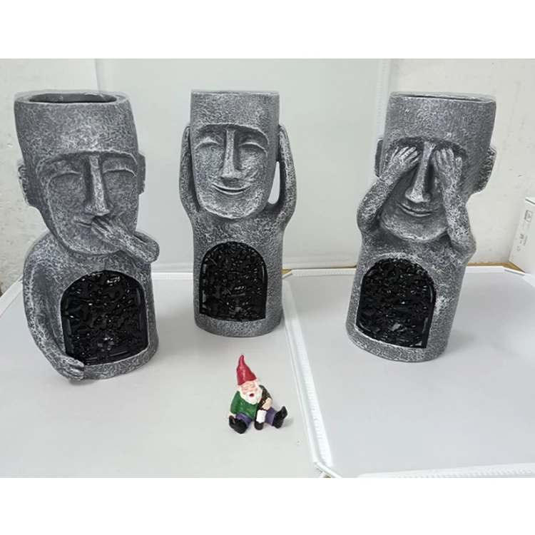 New Design Sculpture Resin Moai Stone Statue With Cheap Price