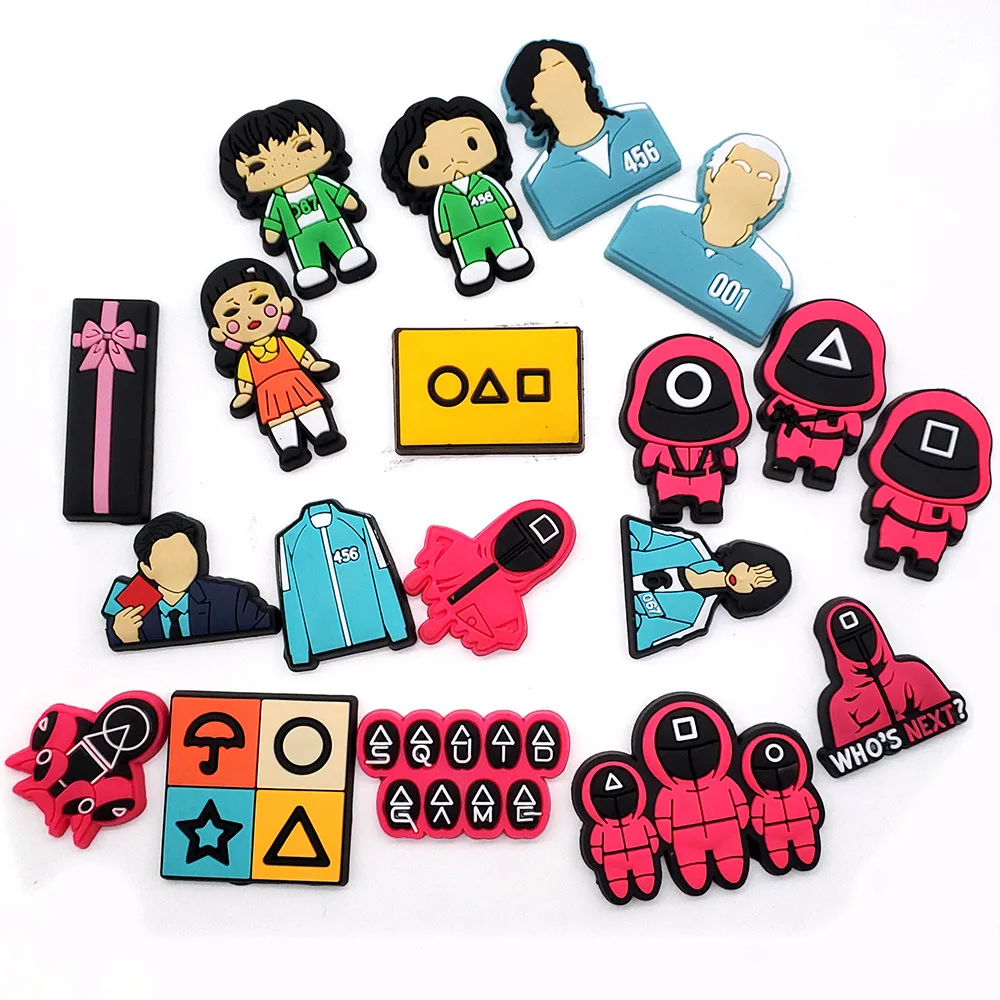 Factory Wholesale  Pvc Customizable International Crok Brand Logo Clog Croc Shoe Charms Shoes Buttons Accessories