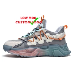 Buy Gents Shoes Design Services Direct From China Man Clear Shoes High Quality Color Block Pantofole Sneakers