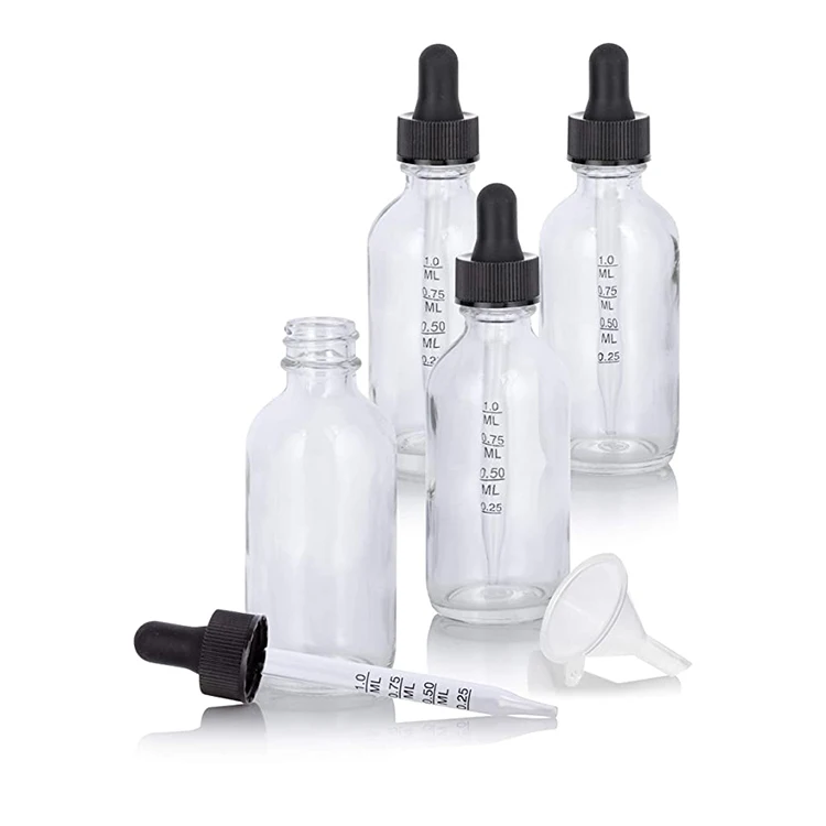 Measurement Marking Glass Dropper Bottle Customizing