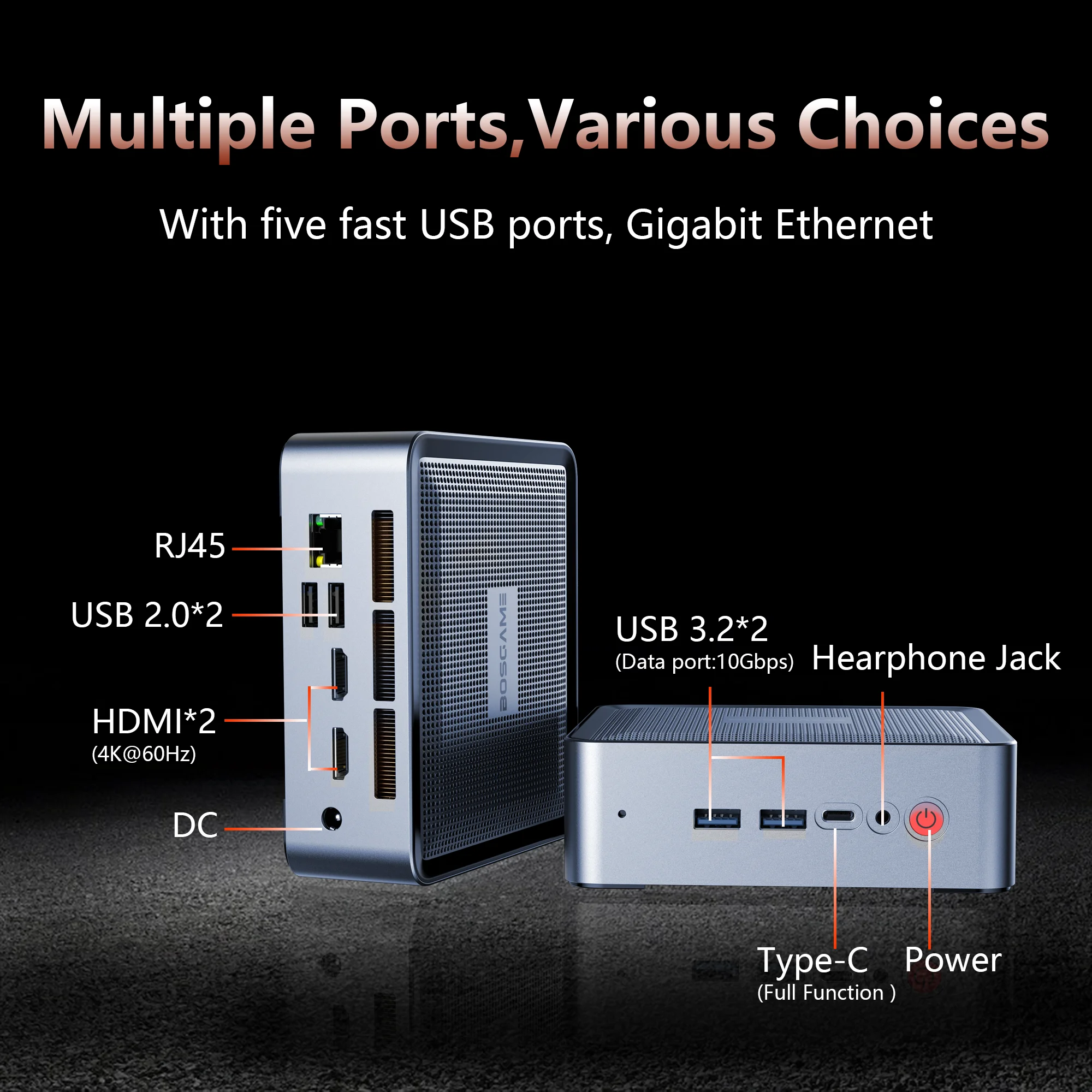 Hot Selling Wholesale Latest computer desktop mini pc industrial office home use gaming mini pc portable desktop computer pc