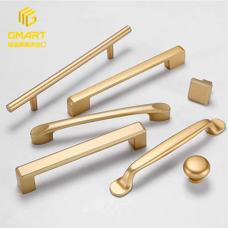 Gmart итальянские декоративные светильники роскошные U-образные 1/4 дюймовые качели темно-бронзовый комод фурнитура для шкафа ручки в городе