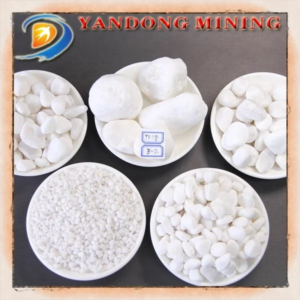 White Round Pebble Stone for Garden Low Price