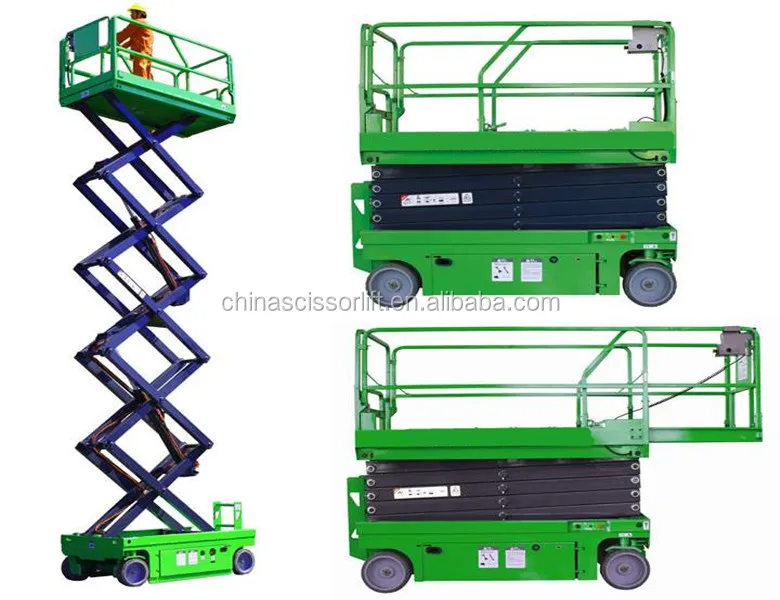 Reliable Outdoor Electric Self - Propelled 8 - Meter Scissor Lift With Premium Quality