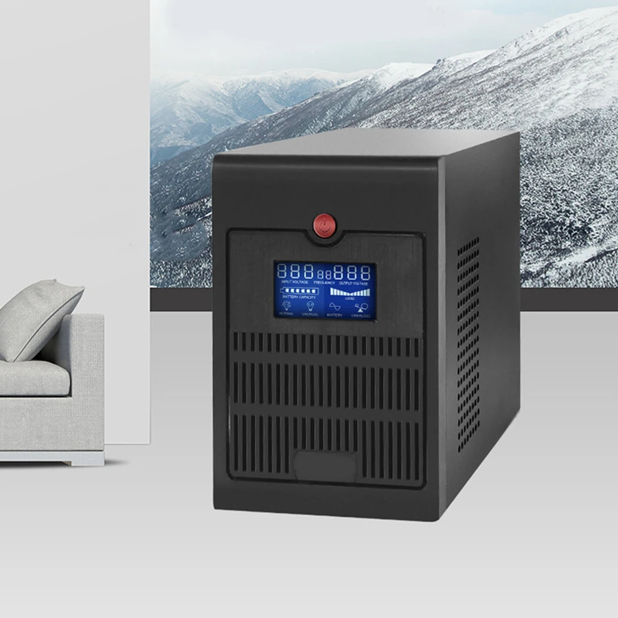 500VA 600VA 650VA 800VA Mini UPS Pure Sine Wave Inverter UPS650VA For Laptop or Computer /