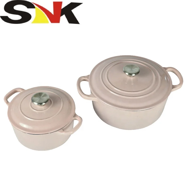 wholesale enamel cookware set cast iron casserole insulated food warmer casserole