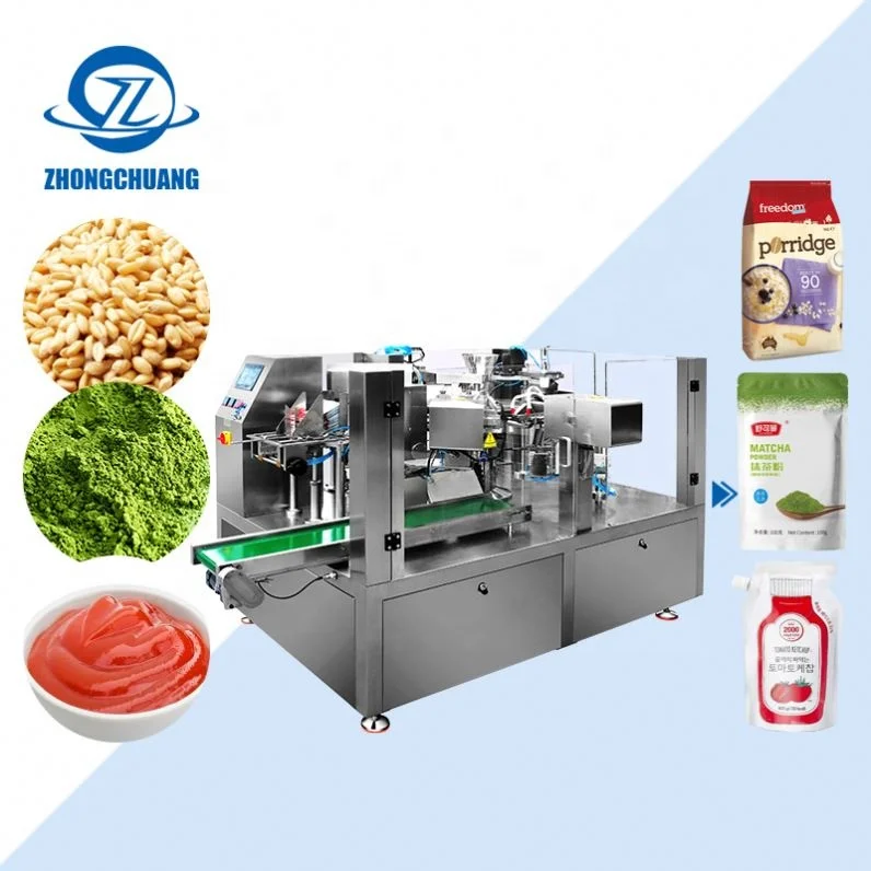 500G Tomato Paste Machines for Oil Packaging Paper Ice Cube Bags Price Cooked Food Packing Machine