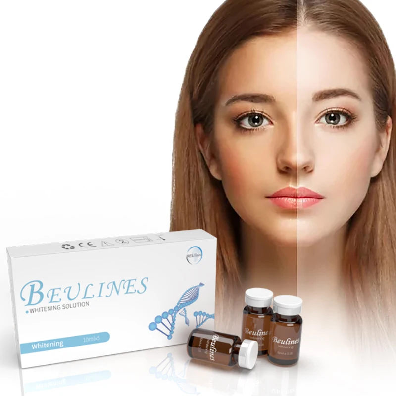 Отбеливающая Сыворотка для лица с витамином c, glutax glu, увлажняющая, отбеливающая, Омолаживающая и укрепляющая сыворотка для лица