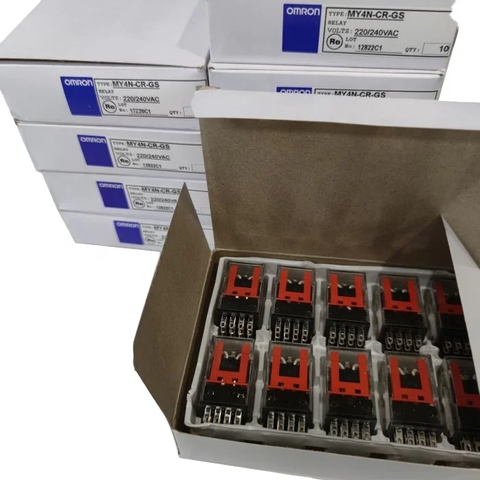 OMRON relay 220/240V AC48VDC 12VDC 110AC 24VDC  MY4N-CR-GS MY2N-CR-GS MY2N-GS