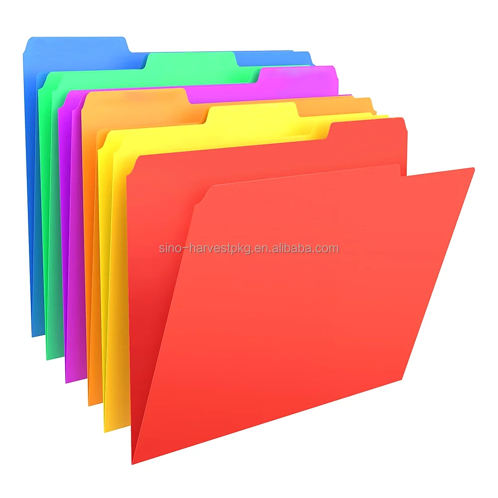 Новая папка Заводская цветная бумажная А4 может использоваться для офисных деловых школьных канцелярских принадлежностей архивирования