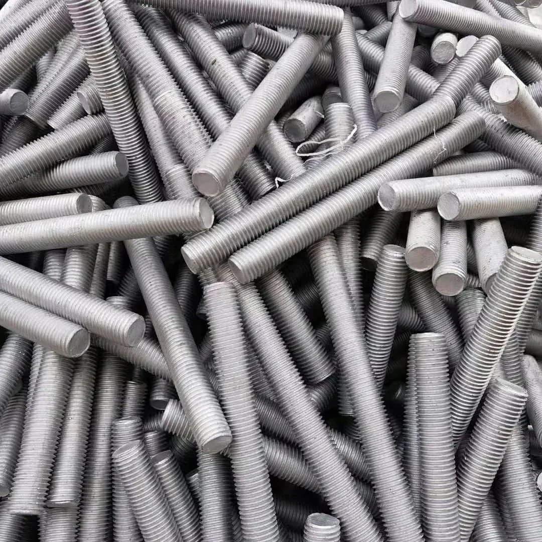 4.8 and  8.8 Grade 1000/2000/30000 length  M5 M6 M8 M10  Galvanized good quality Threaded Rod