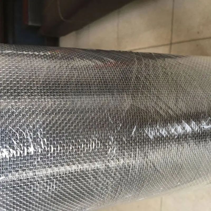 Customized Galvanized Stainless Steel Wire Mesh Twill-Weaving Dense Net Stainless Steel Wire Mesh