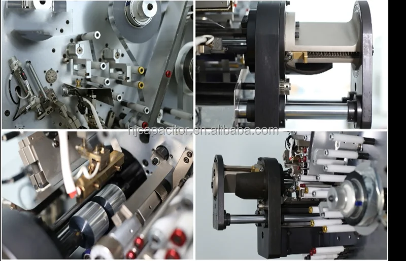 Automatic winding machine for A.C. capacitors-Metal film winding machine