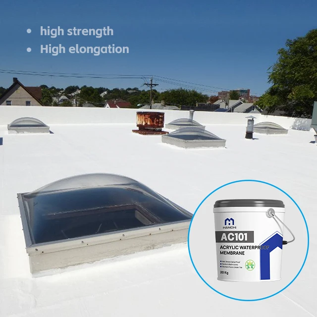AC101 Acrylic liquid waterproof membrane with the optimal level of acrylic acid emulsion spray waterproof coating