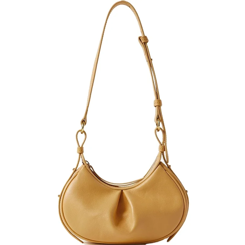 New Design Mustard Pu Leather Female Mini Crossbody Bag Women Small Shoulder Satchel Bags Ladies Handbags