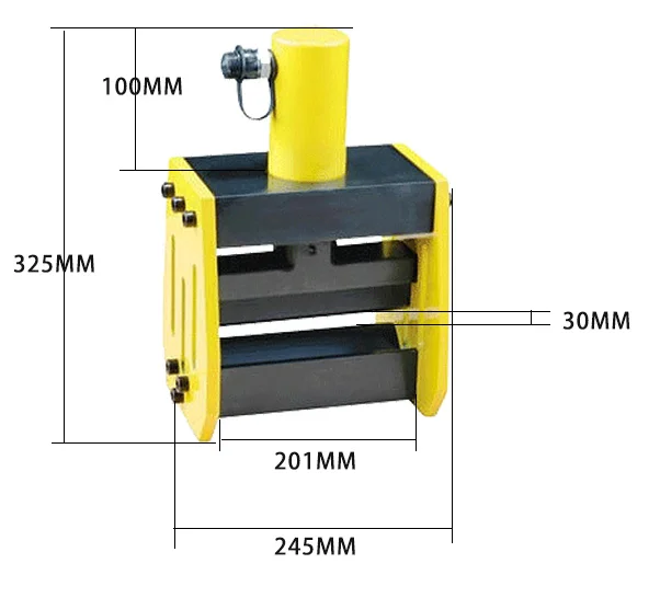 bending machine aluminum copper  hydraulic busbar bender metal bender