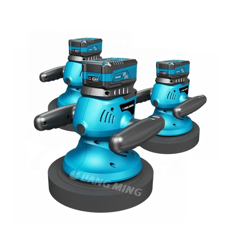 Electric Power 18V Li-ion Battery Portable Cordless Polisher marble wood floor car buffer polisher model PO-L0318-2T