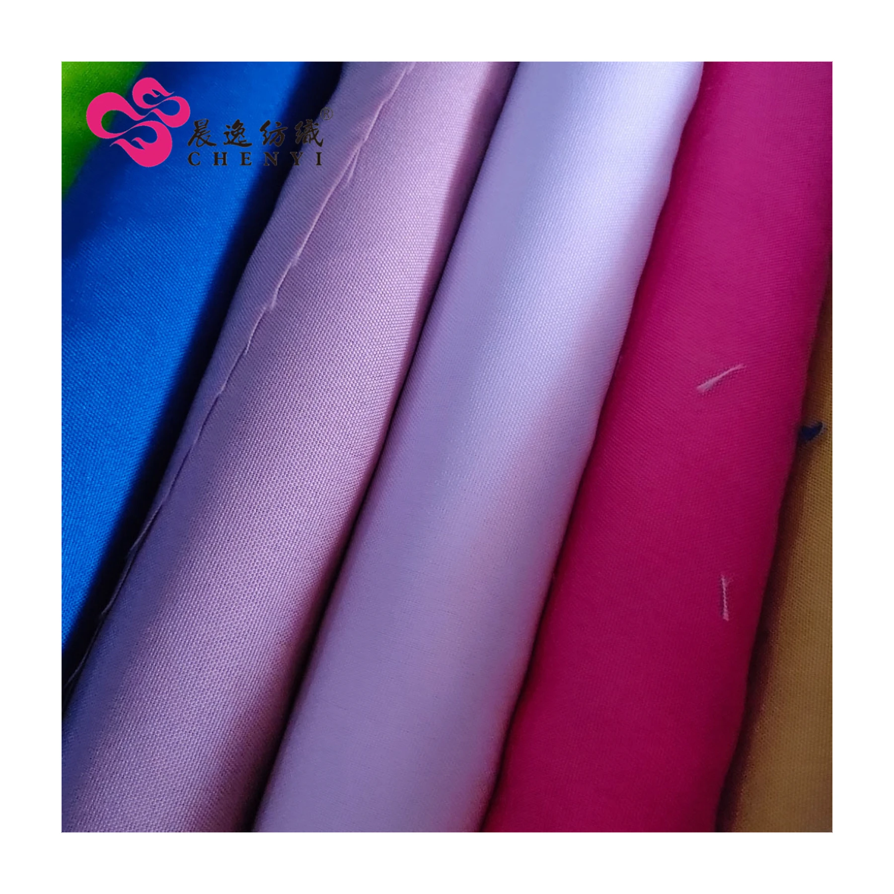 High quality chenyi textile solid dyed table colth mini matt fabric