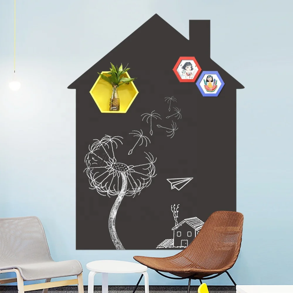 decorative chalkboard chalkboard roll magnetic Self Adhesive chalkboard shapes
