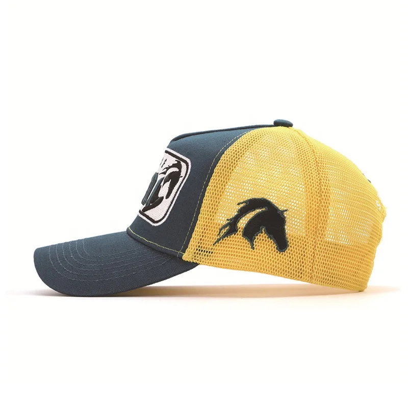 Custom Dubai hat cotton custom trucker hat with embroidery logo