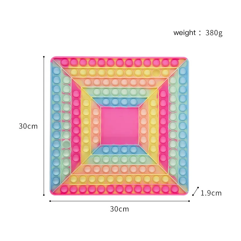 2022 Wholesale Checkerboard poppers game popet puppet children fidget sensory squeeze other hobbies educational toys with dices