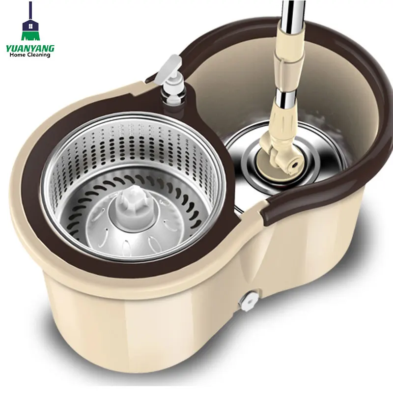 Cleaning Tools Top Sale Hot Sell Round Rotating Mop Floor Cleaning Magic 360  Cleaning Mop Dirty Water Depart Bucket O-cedar