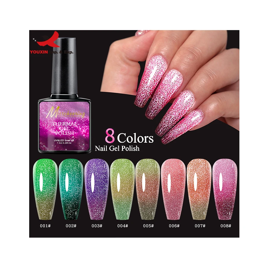 Gel Wholesale Nail Supplies Custom Logo 7.5ml Vegan Create Your Own Brand One Step UV Nail Gel Polish