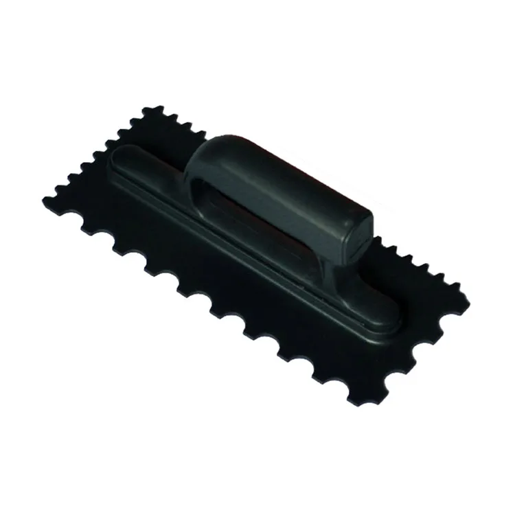 275x115mm ABS notched trowel with grout spreader